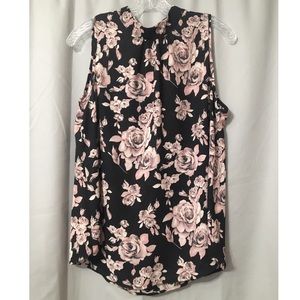 Floral Sleeveless Top